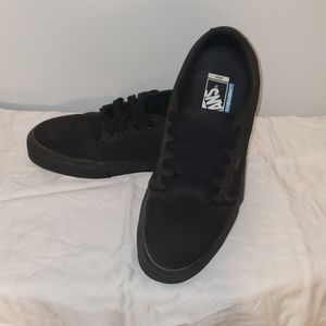 Mens pro skate ultra cush solid black vans